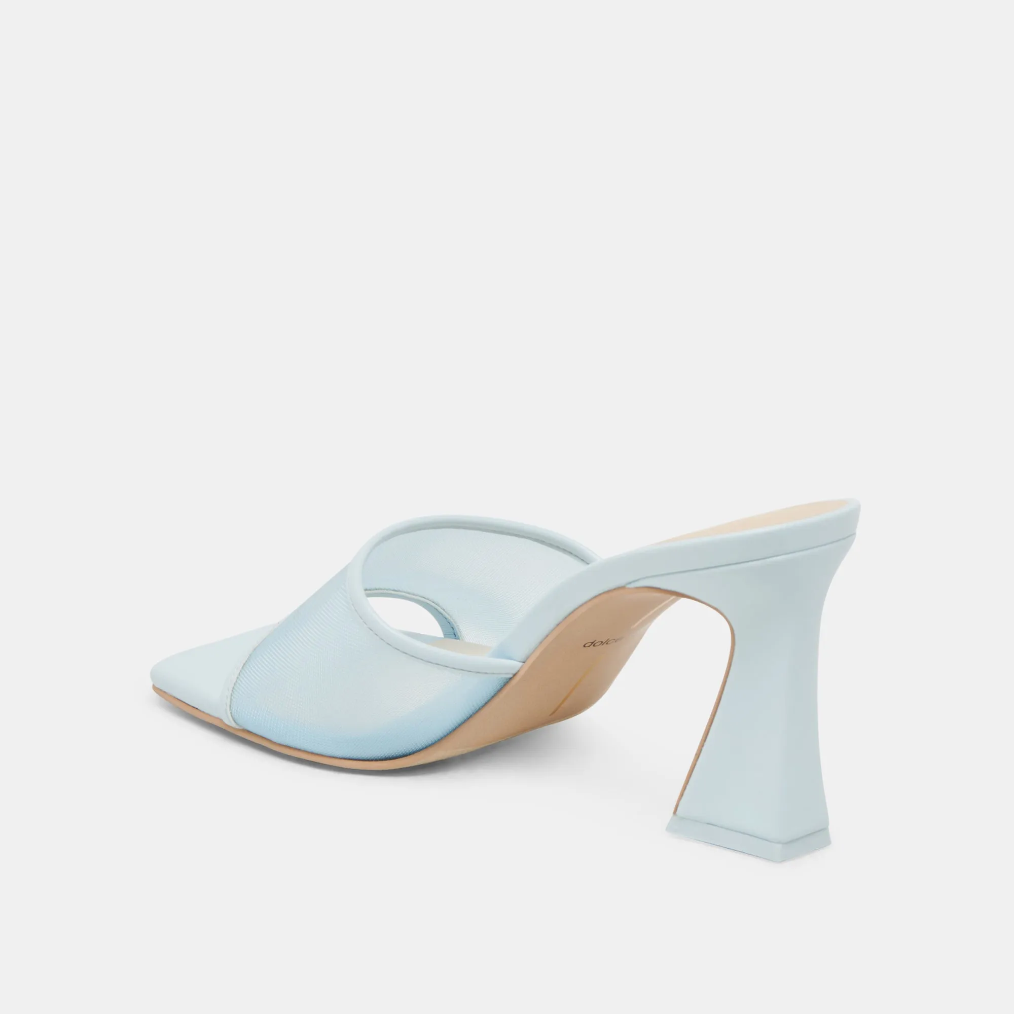 NARDA TALONS MESH BLEU GLACÉ