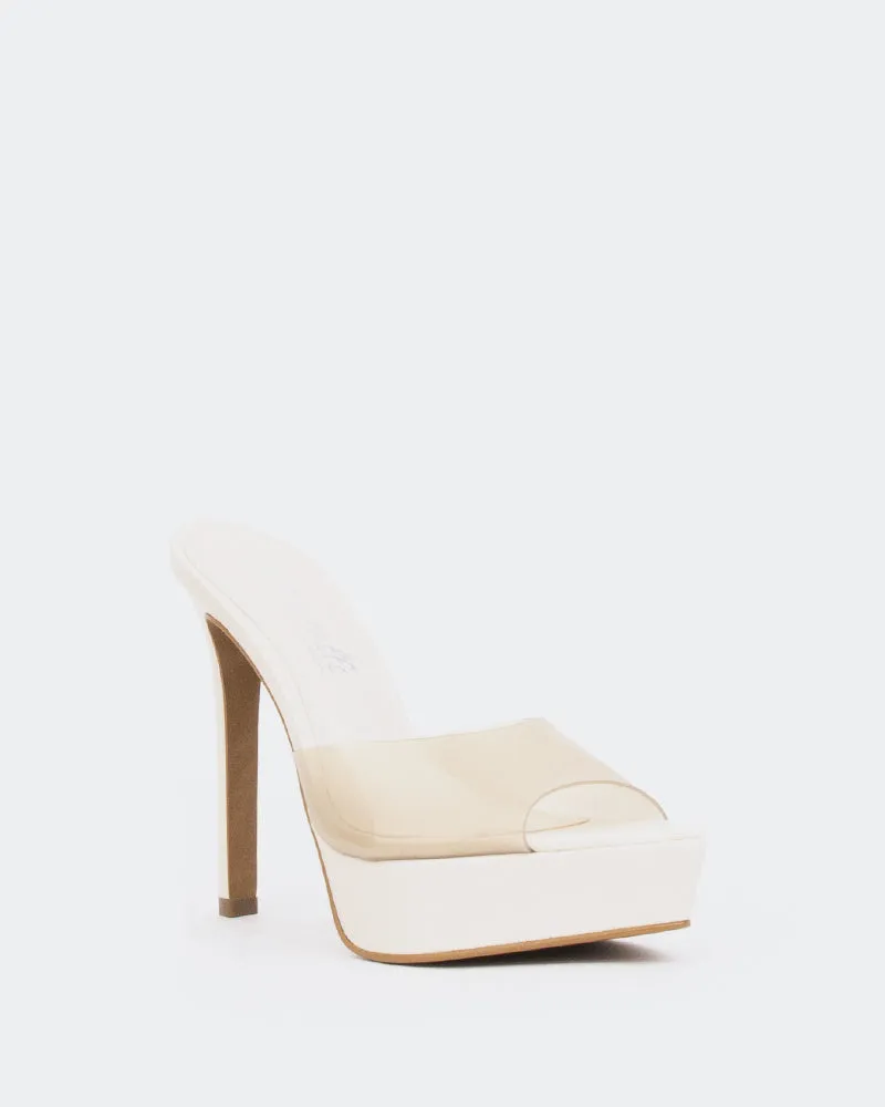 Nene, Off White Transparent/Vinyle Blanc Cassé