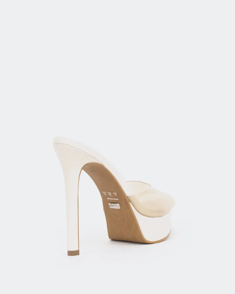 Nene, Off White Transparent/Vinyle Blanc Cassé