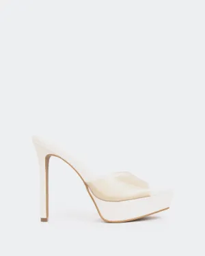 Nene, Off White Transparent/Vinyle Blanc Cassé