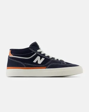 New Balance Sneakers Franky Villani 417 Chaussures Signature en Bleu Marine & Orange