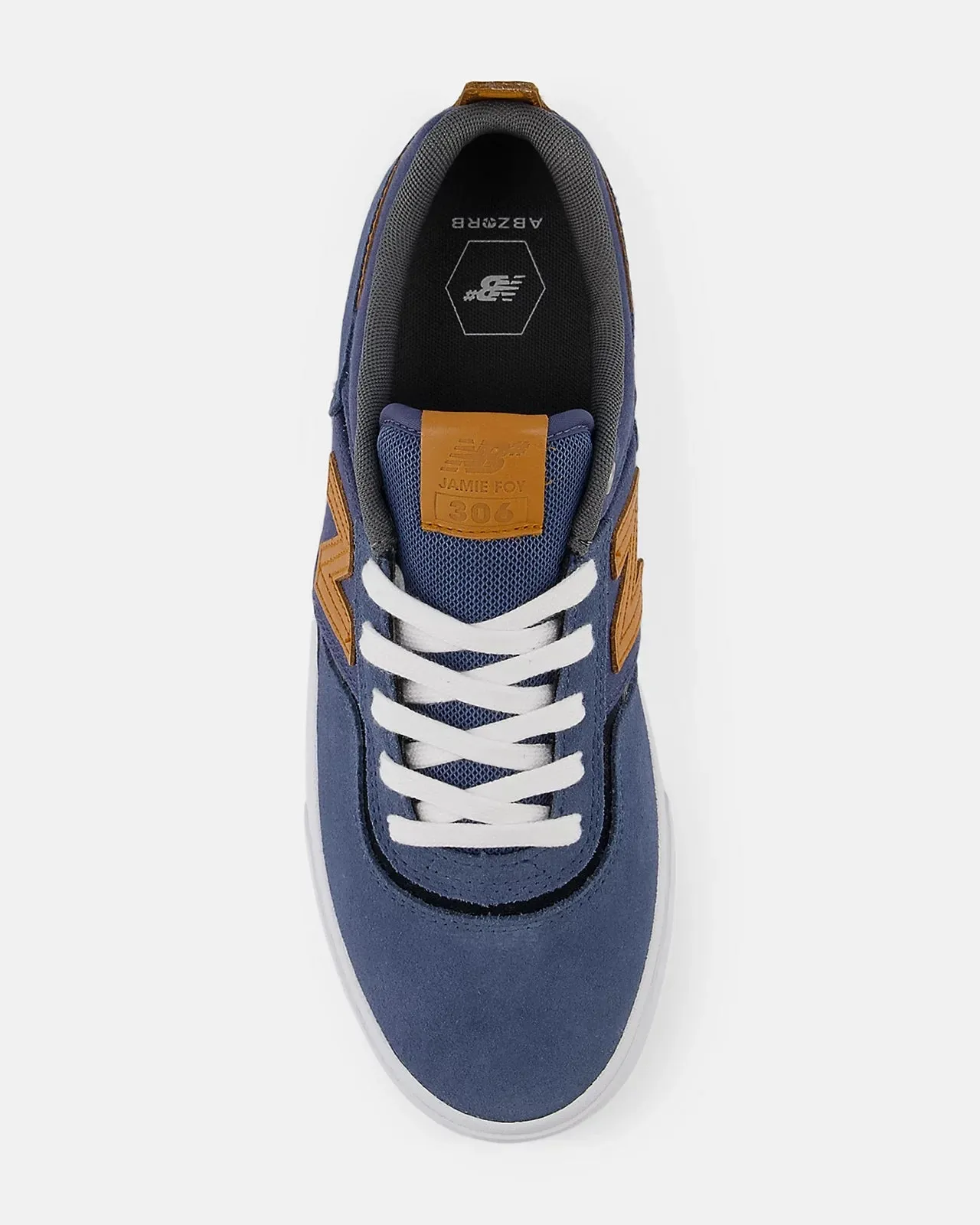 New Balance Sneakers Jamie Foy 306 Chaussures Signature en Indigo Vintage et Marron