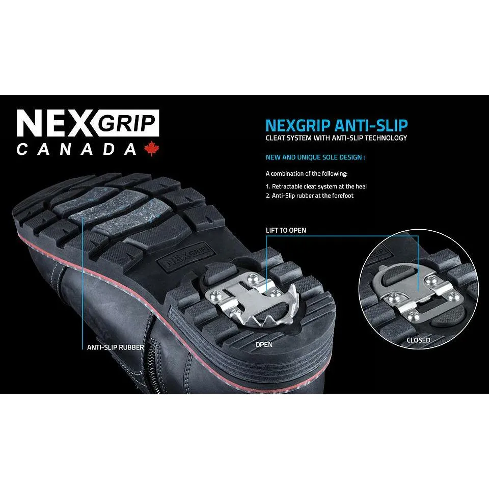 NEXGRIP ICE JACOB 3 W/CLEAT POUR HOMME TAILLE MOYENNE ET LARGE