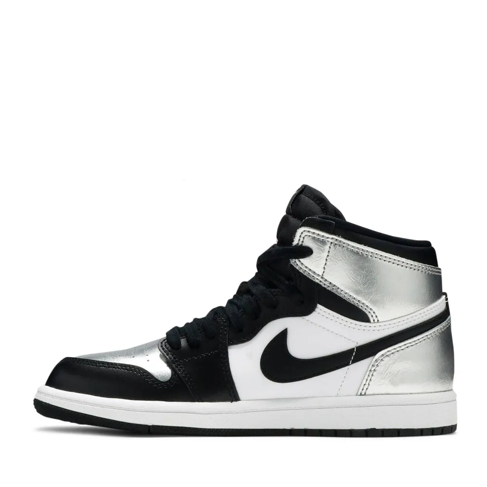 NIKE AIR JORDAN 1 HIGH SILVER TOE PRÉSCOLAIRE