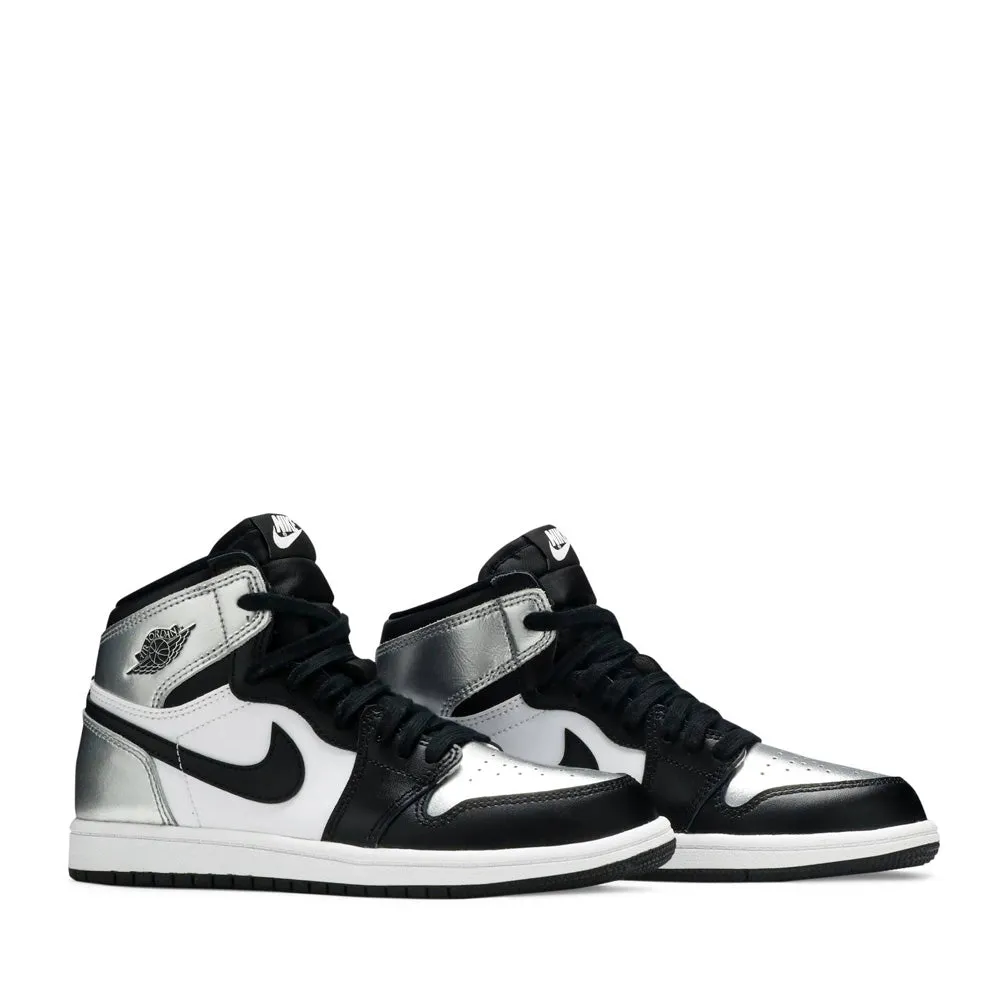 NIKE AIR JORDAN 1 HIGH SILVER TOE PRÉSCOLAIRE