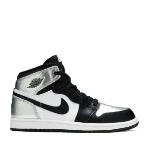 NIKE AIR JORDAN 1 HIGH SILVER TOE PRÉSCOLAIRE