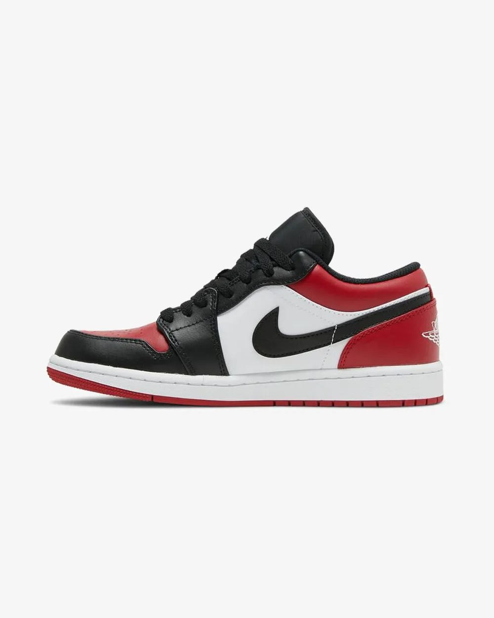 NIKE AIR JORDAN 1 LOW BRED TOE