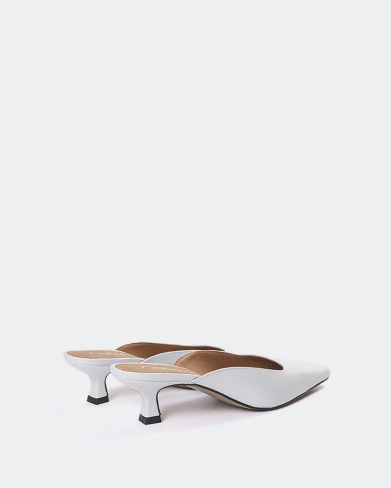 Nostrand Cuir Blanc