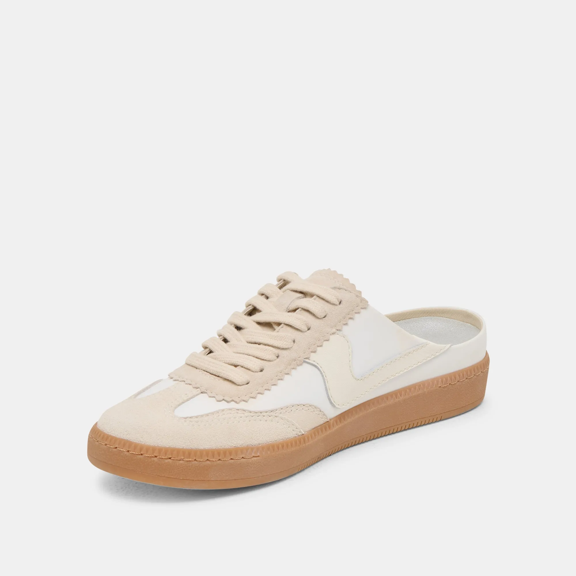 SNEAKERS SLIDE NOTICE IVOIRE MULTI SUÈDE