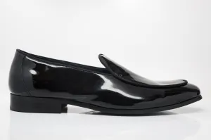 Mocassin Formel en Cuir Verni Noir