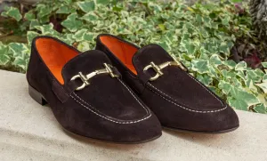 Mocassin en daim Pelle Marron