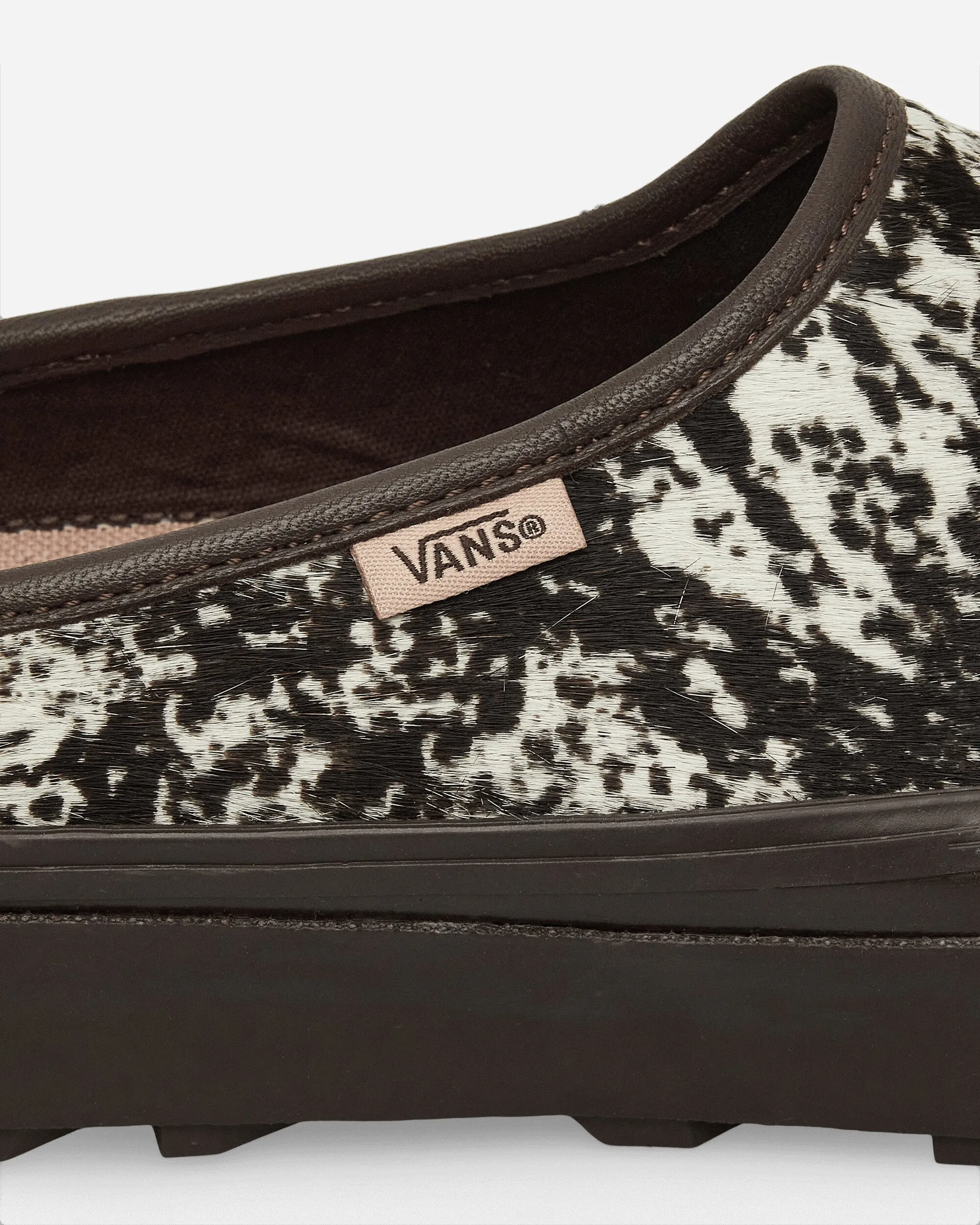 Mules en Poil de Poney Style Premium 17 Chocolat Prune