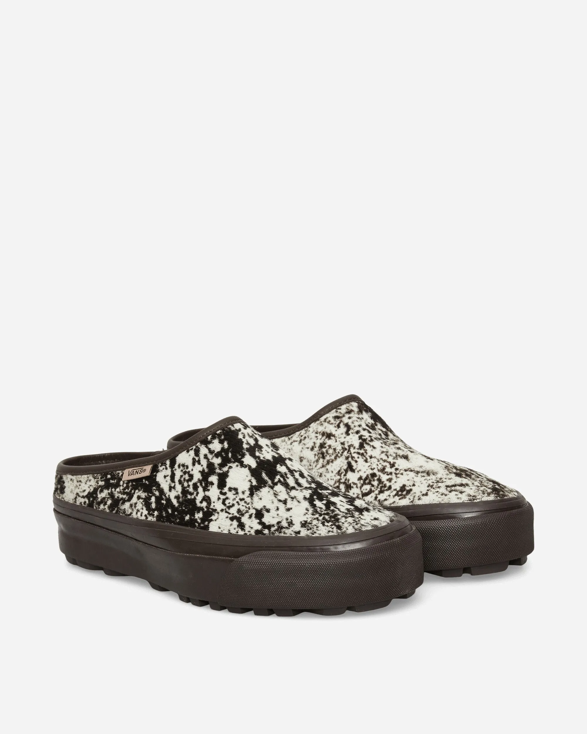 Mules en Poil de Poney Style Premium 17 Chocolat Prune