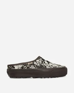 Mules en Poil de Poney Style Premium 17 Chocolat Prune