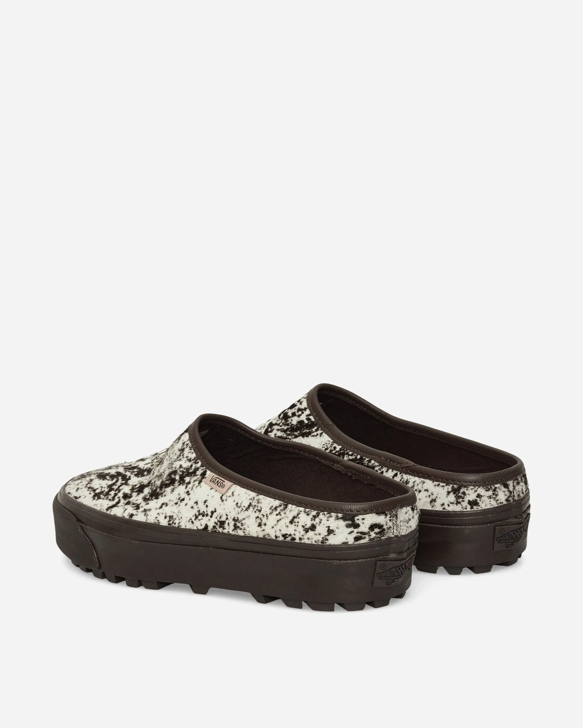 Mules en Poil de Poney Style Premium 17 Chocolat Prune