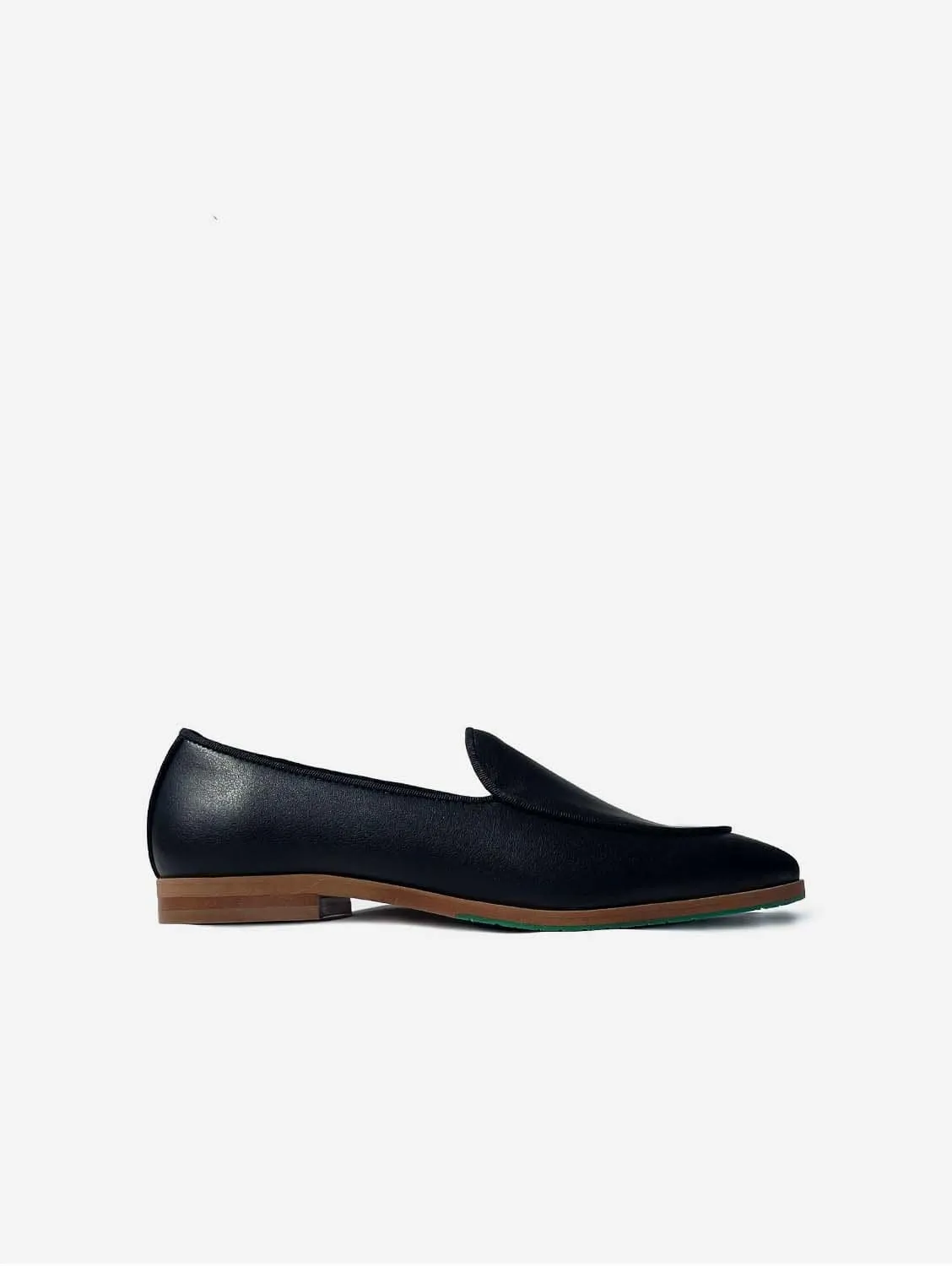 Princesa Mocassins en Similicuir Végane | Noir