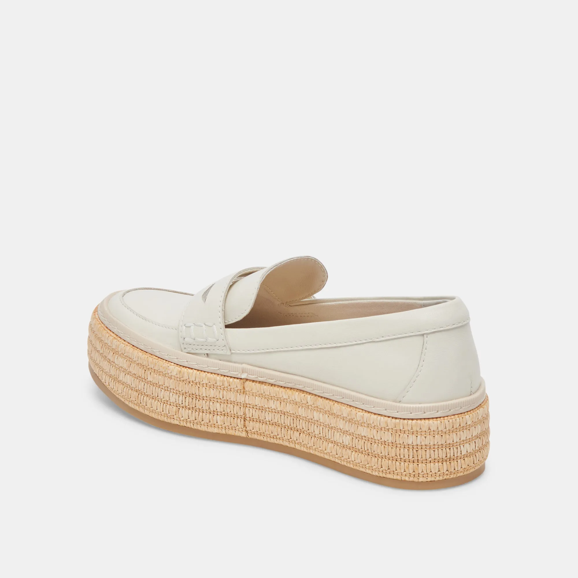 RANNA LOAFERS CUIR IVOIRE