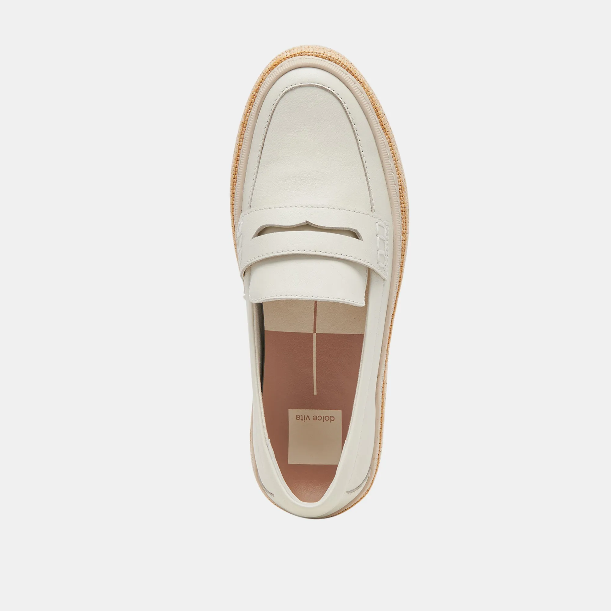 RANNA LOAFERS CUIR IVOIRE