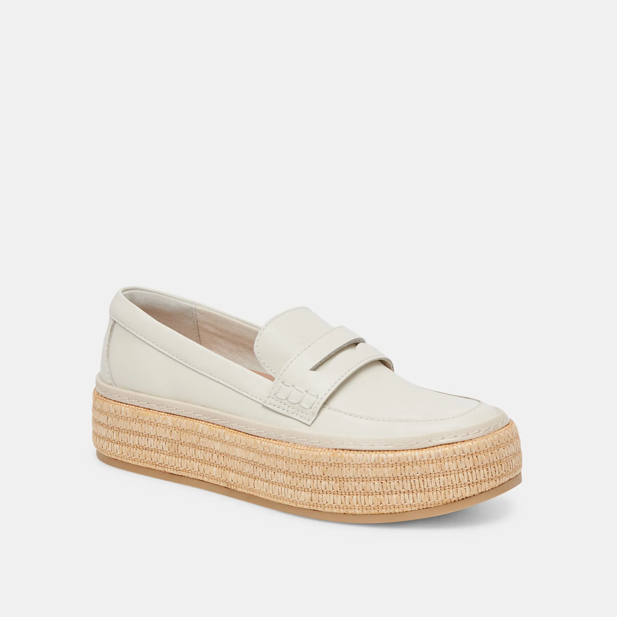 RANNA LOAFERS CUIR IVOIRE
