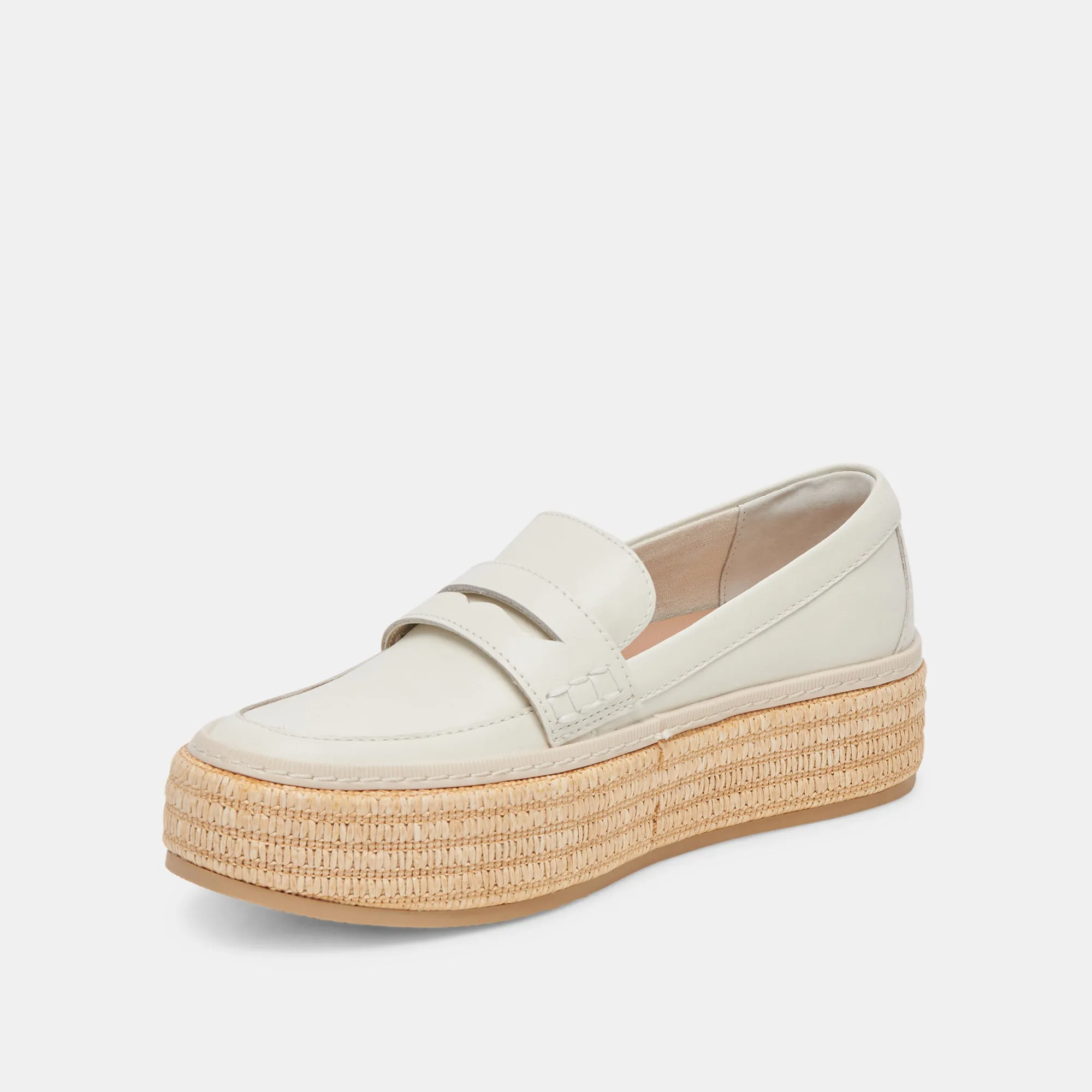 RANNA LOAFERS CUIR IVOIRE