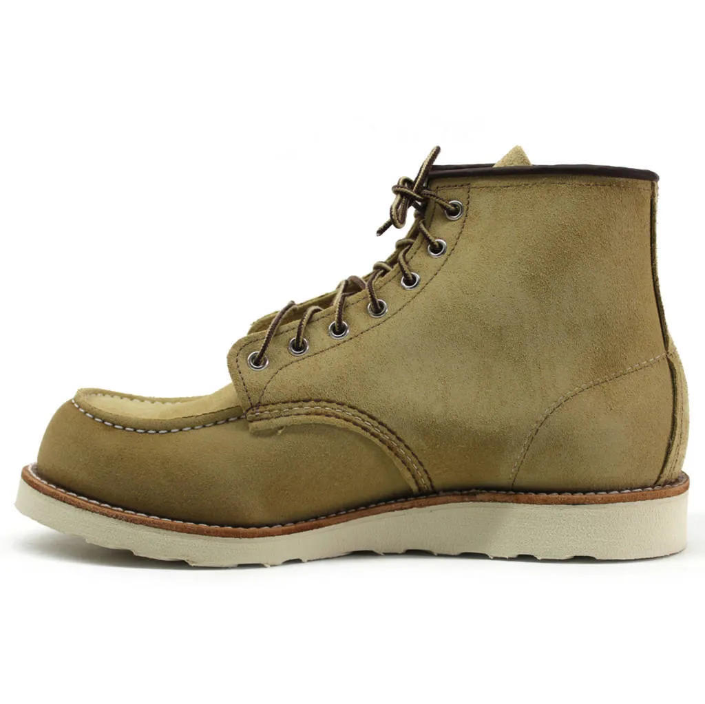 Bottes Moc Toe en daim classiques pour hommes Red Wing