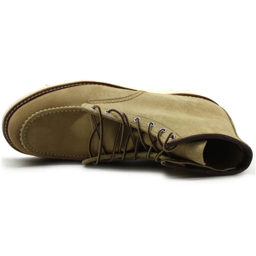 Bottes Moc Toe en daim classiques pour hommes Red Wing