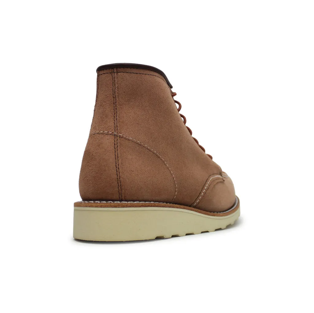 Bottes Moc Toe en daim classiques pour femmes Red Wing
