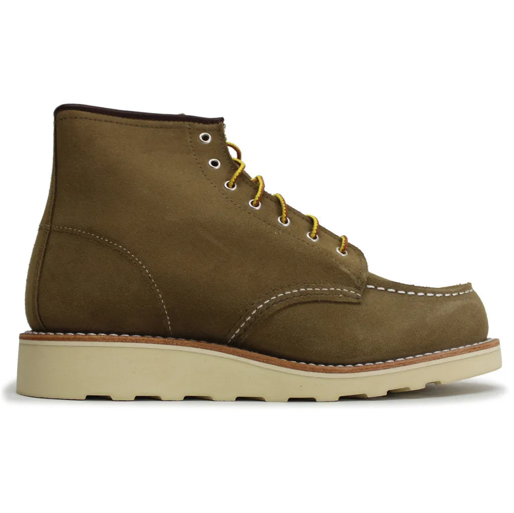 Bottes Moc Toe en daim classiques pour femmes Red Wing
