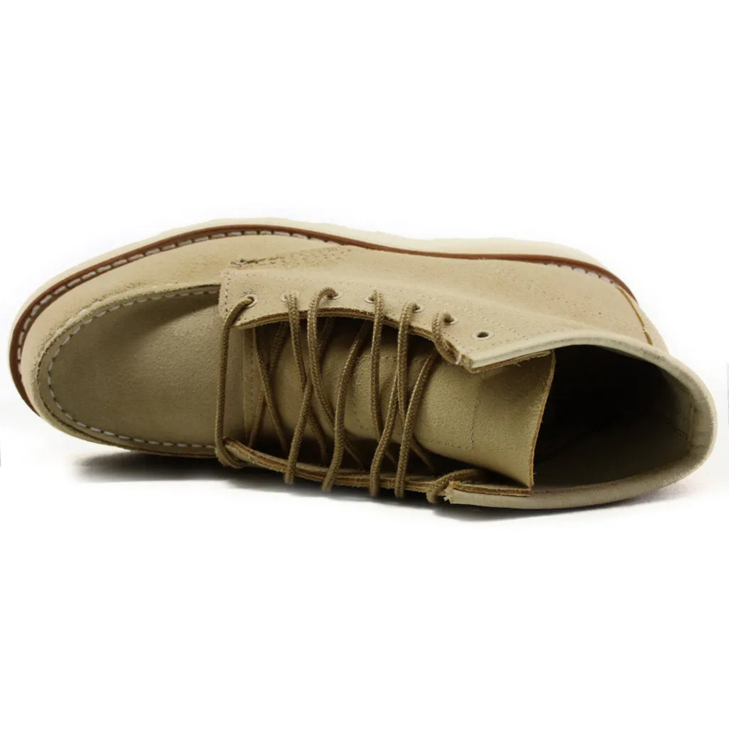 Bottes Moc Toe en daim classiques pour femmes Red Wing