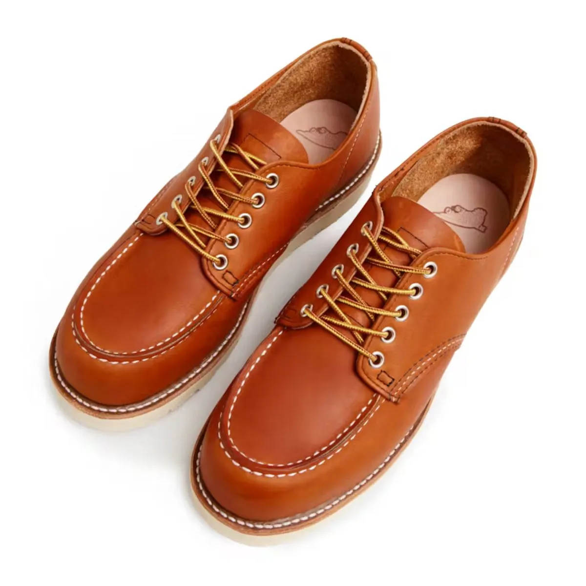 Red Wing Shop Moc Oxford 8092 en cuir Legacy Oro pour homme
