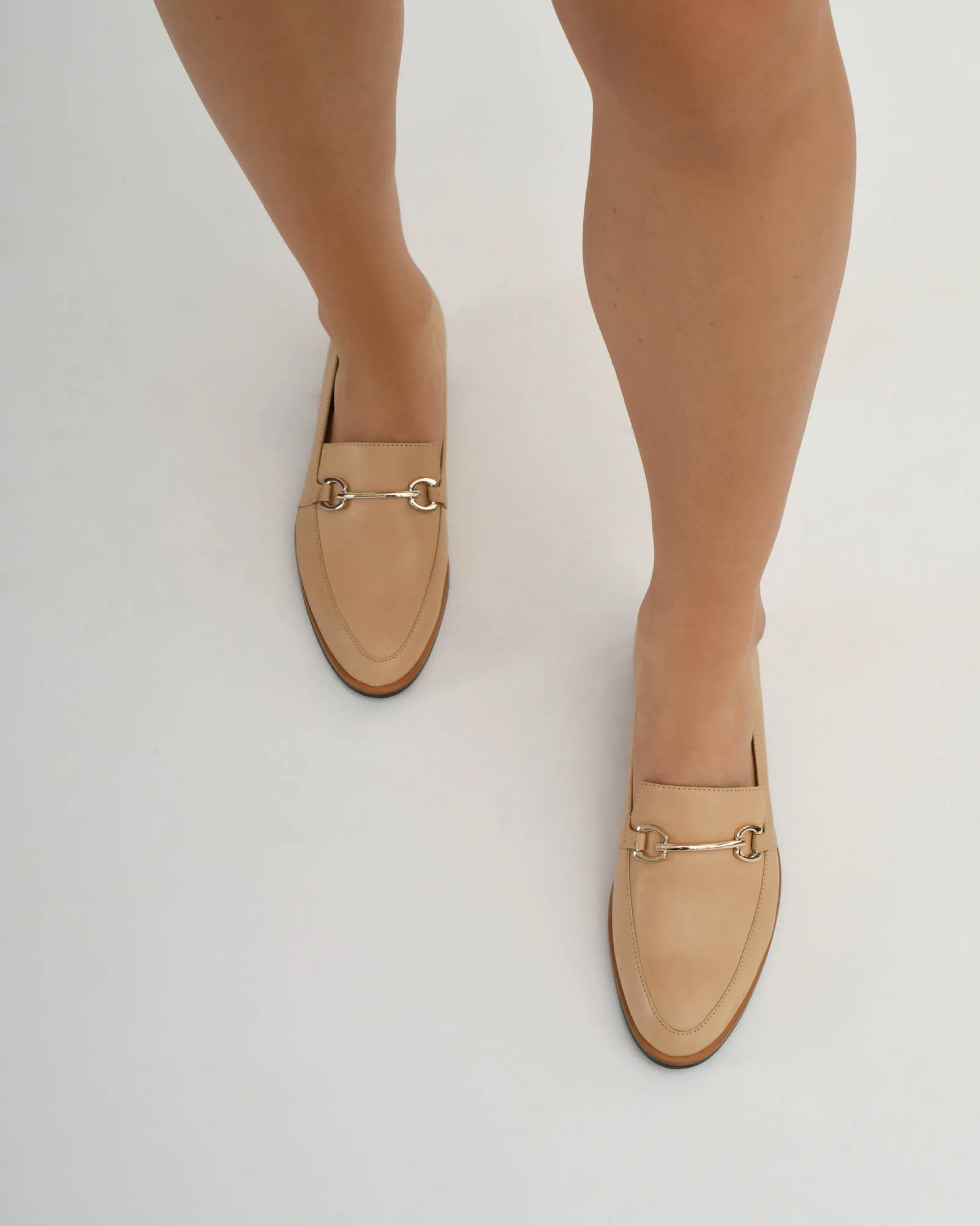 ROCKWELL LOAFERS CUIR CARAMEL