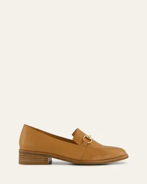 MOCASSINS ROWAN EN CUIR TAN