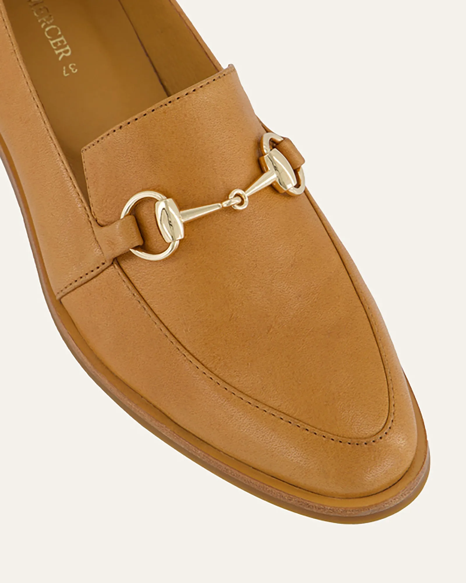 MOCASSINS ROWAN EN CUIR TAN