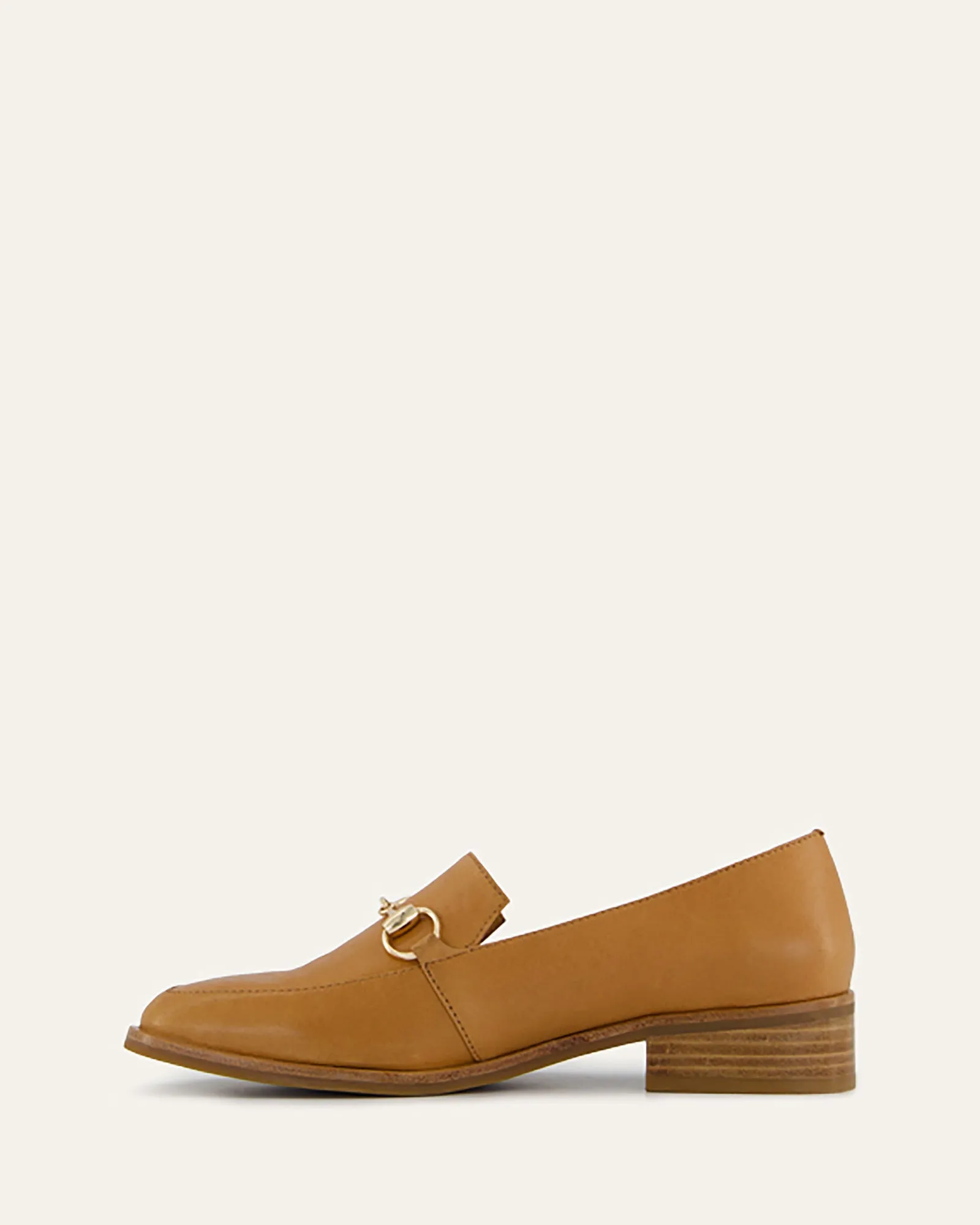 MOCASSINS ROWAN EN CUIR TAN