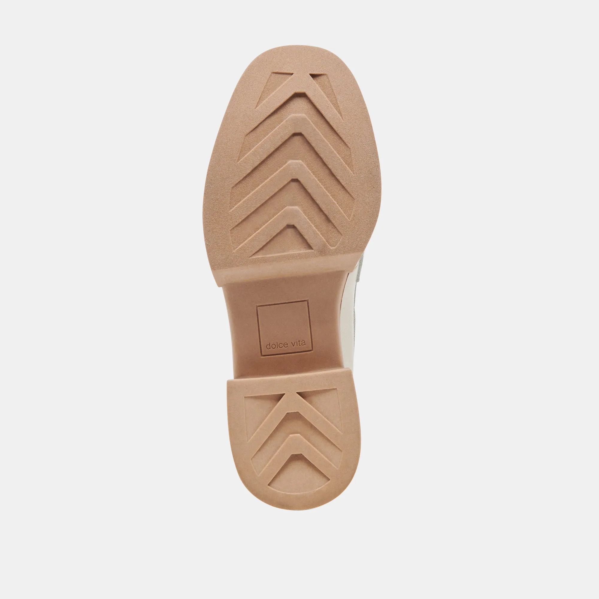 MOCASSINS SHEENA IVOIRE PATINÉS À EFFET FROISSÉ