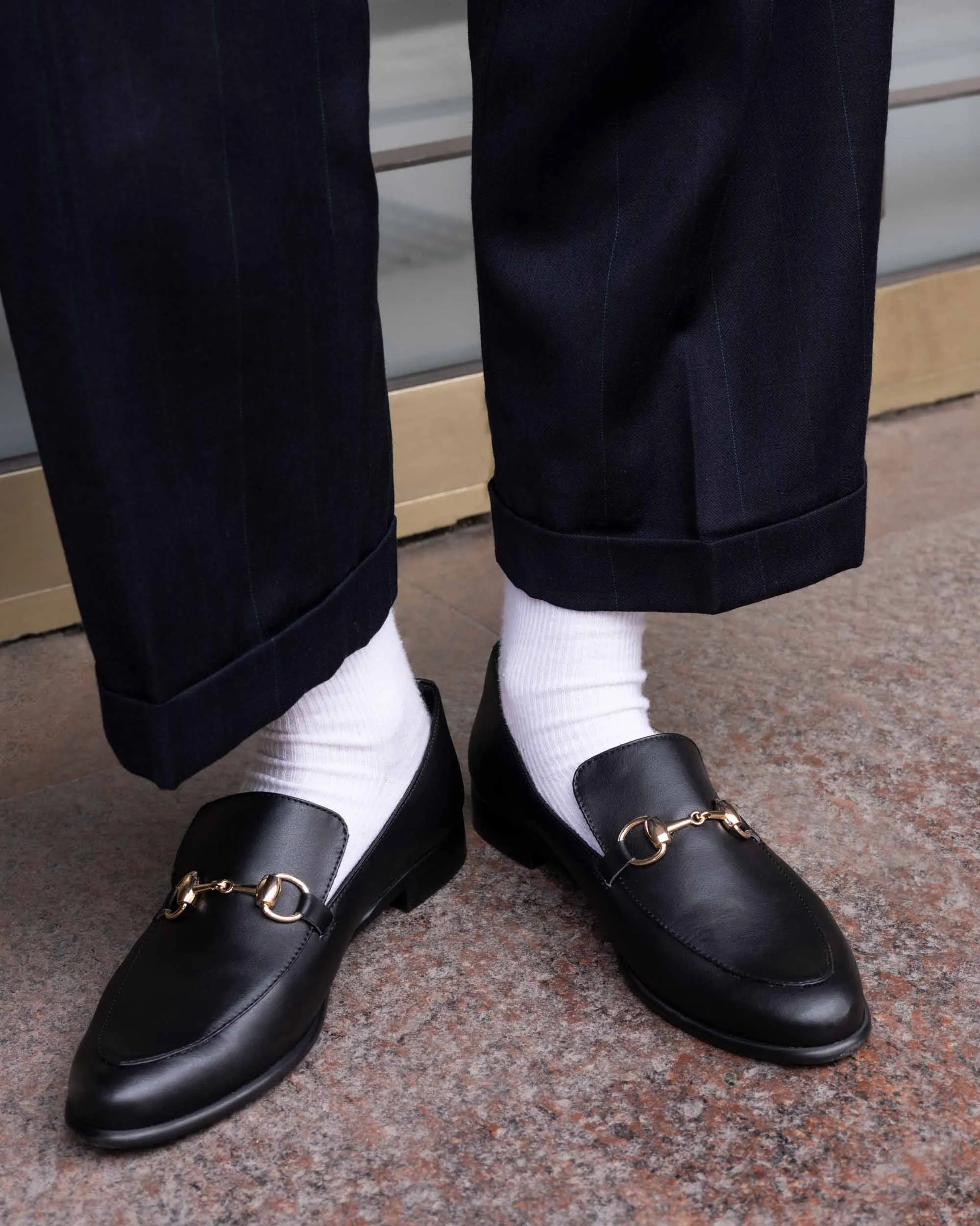 Shiv Loafers Végans en Cuir de Raisin pour Femme | Noir