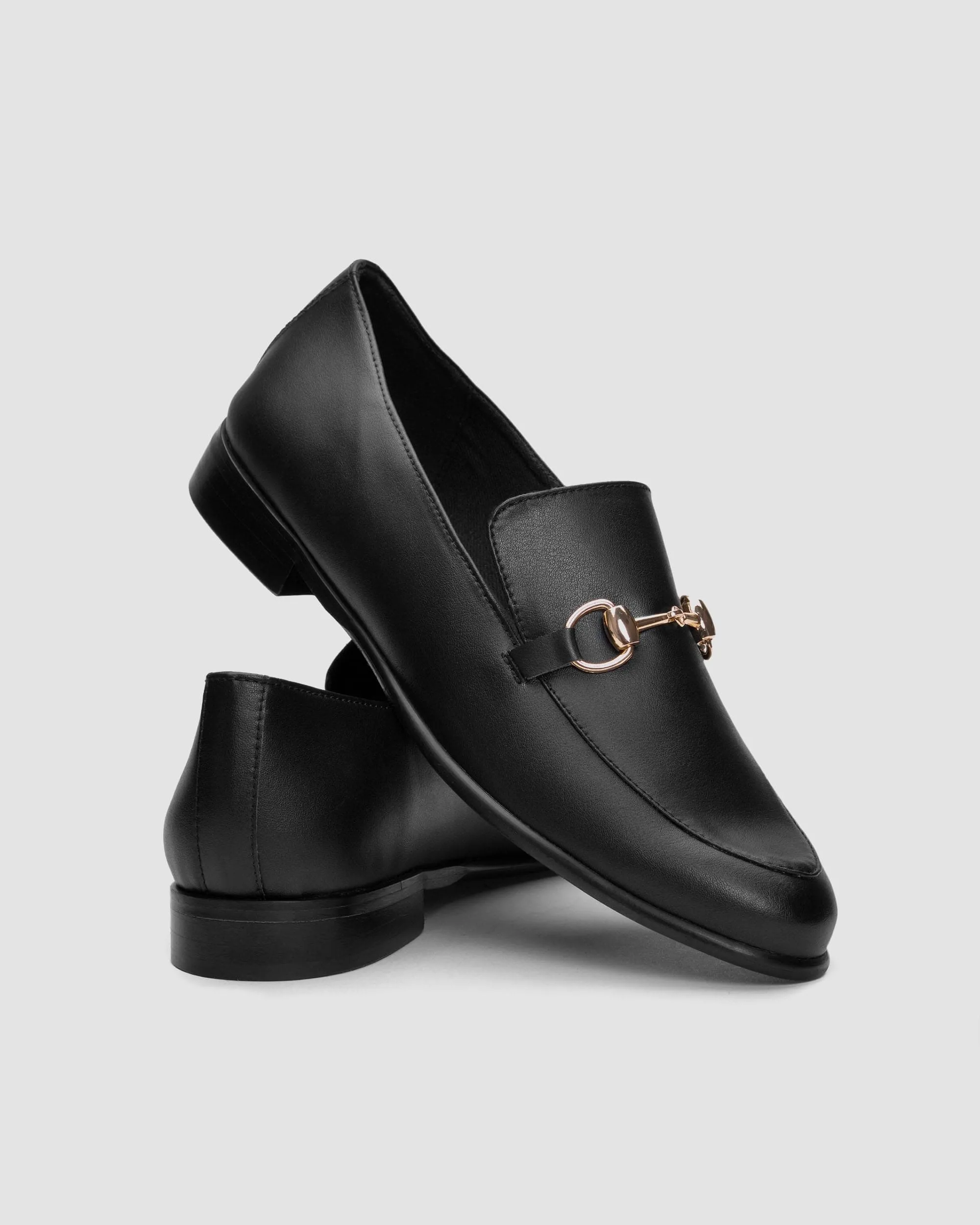 Shiv Loafers Végans en Cuir de Raisin pour Femme | Noir