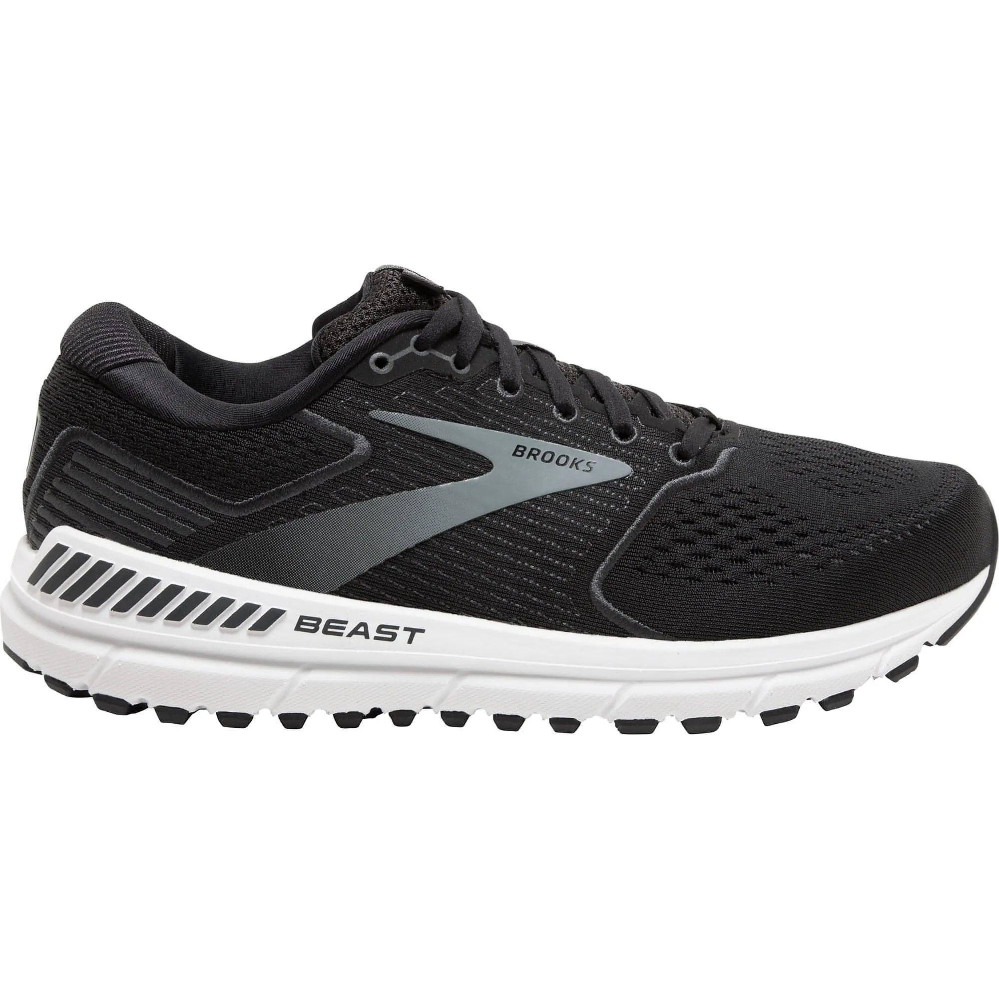 Chaussures de course Brooks Beast 20 WIDE FIT pour hommes - Noir