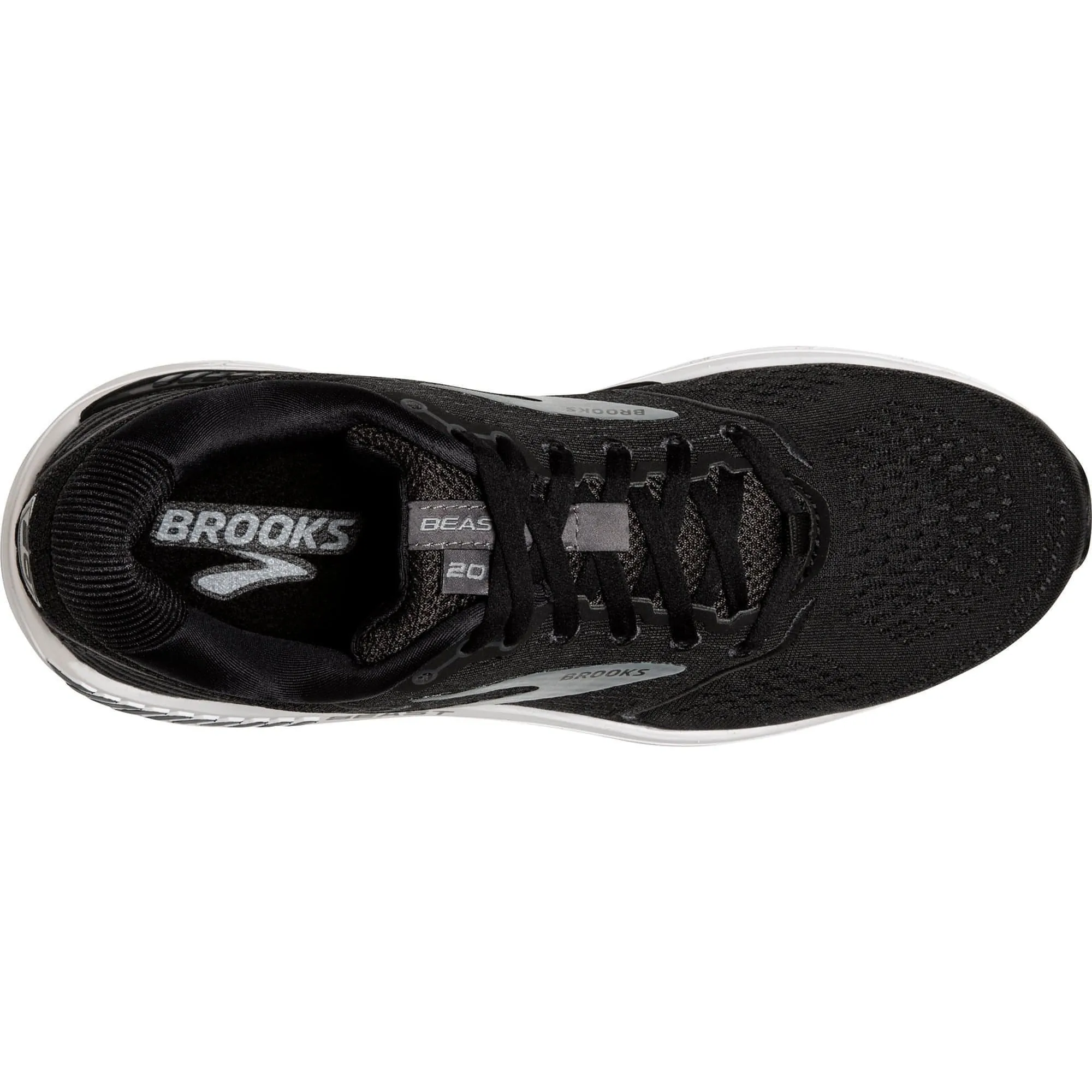 Chaussures de course Brooks Beast 20 WIDE FIT pour hommes - Noir