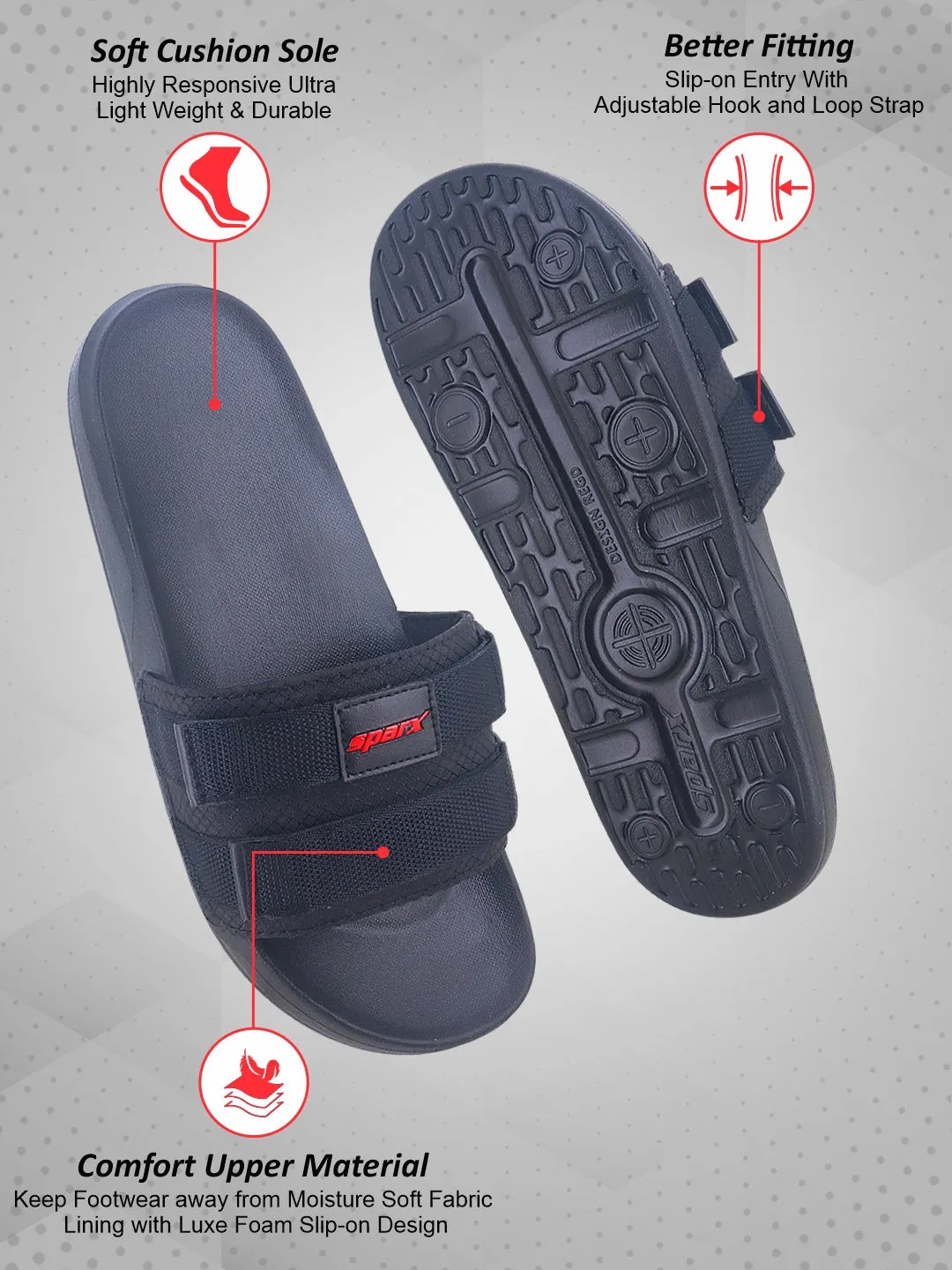 SPARX Slides pour Hommes SFG 178
