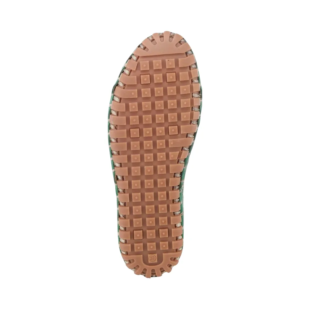 Spring Step Femmes Fusaro Mule Plate en Vert