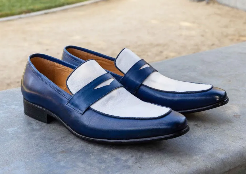 Style : 2240-12T-Bleu/Blanc