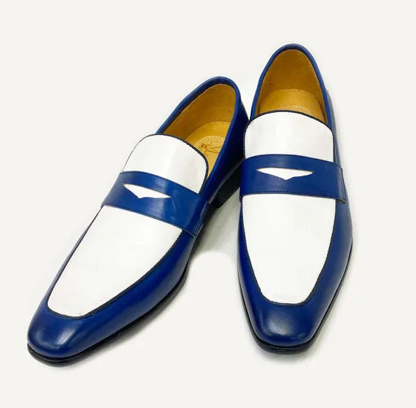 Style : 2240-12T-Bleu/Blanc