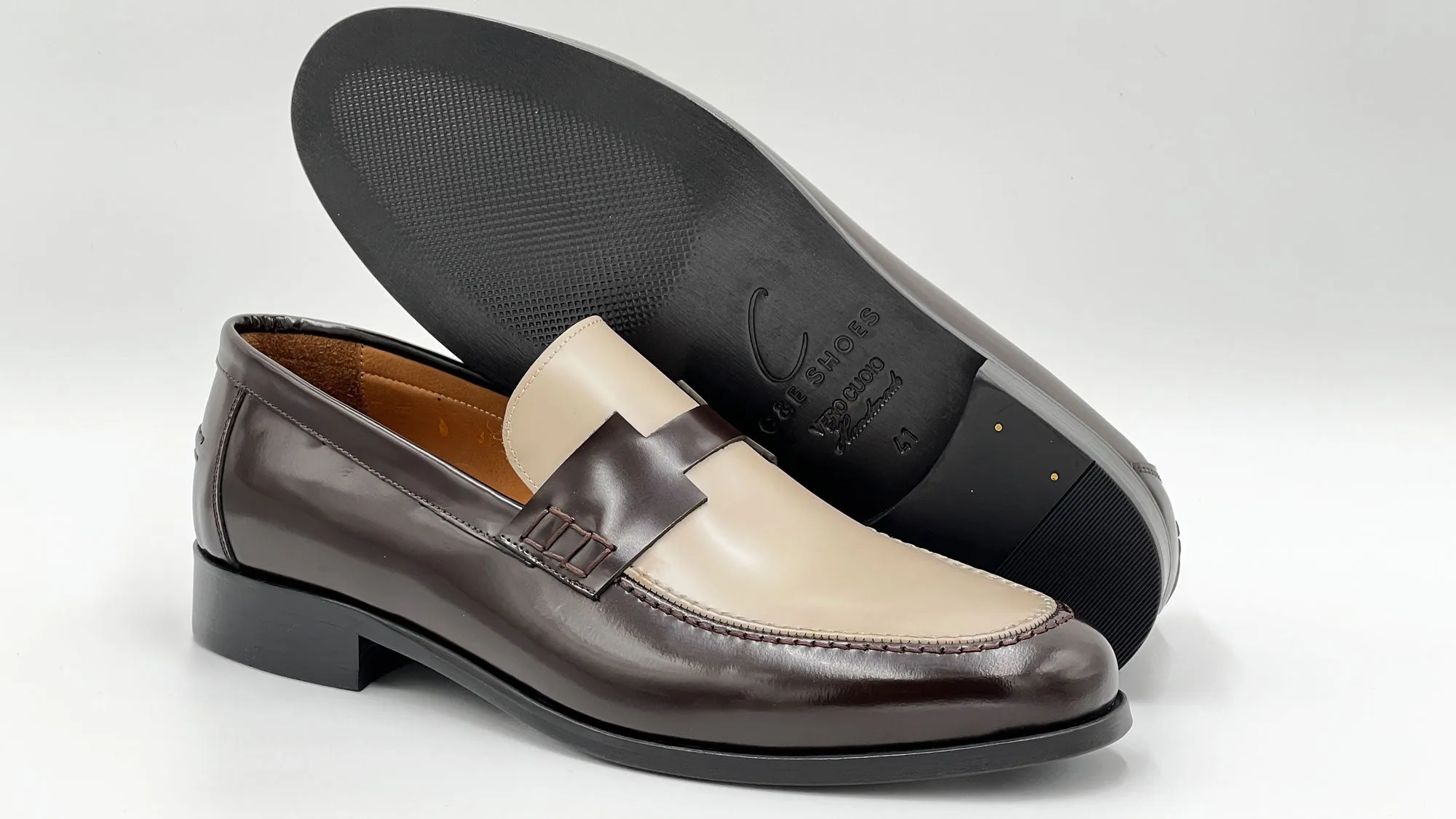 Style : 38154-Brun/Beige
