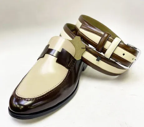 Style : 38154-Brun/Beige
