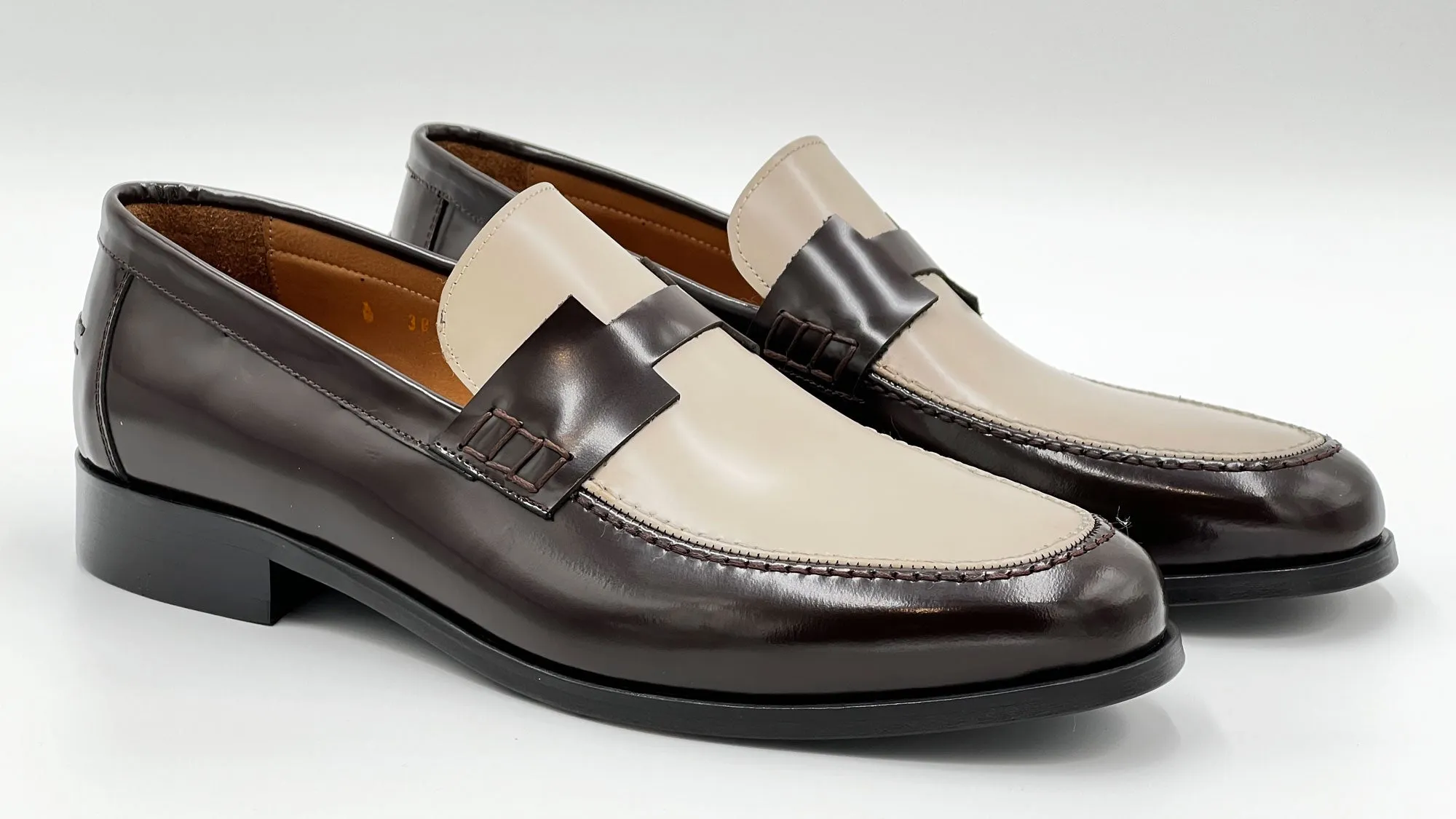 Style : 38154-Brun/Beige