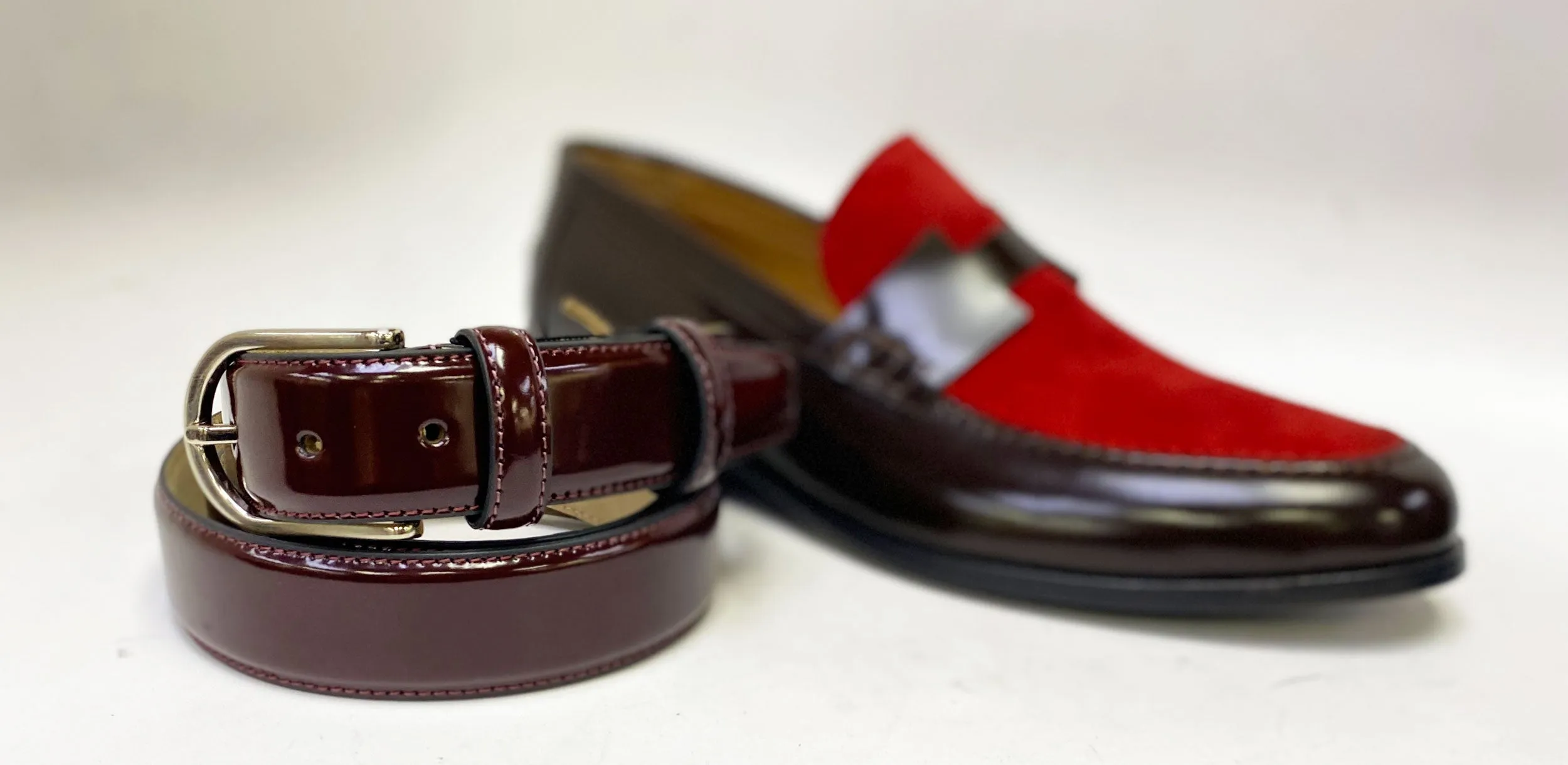 Style : 38154-Rouge/Marron