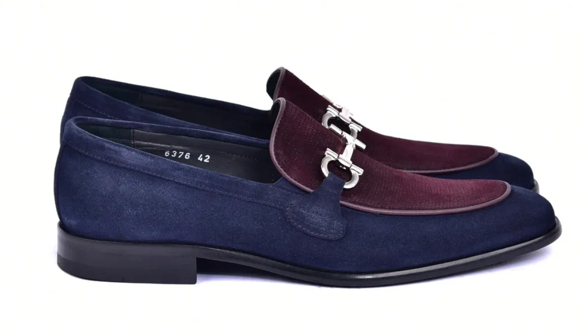 Style : 6376-Marine/Bordeaux