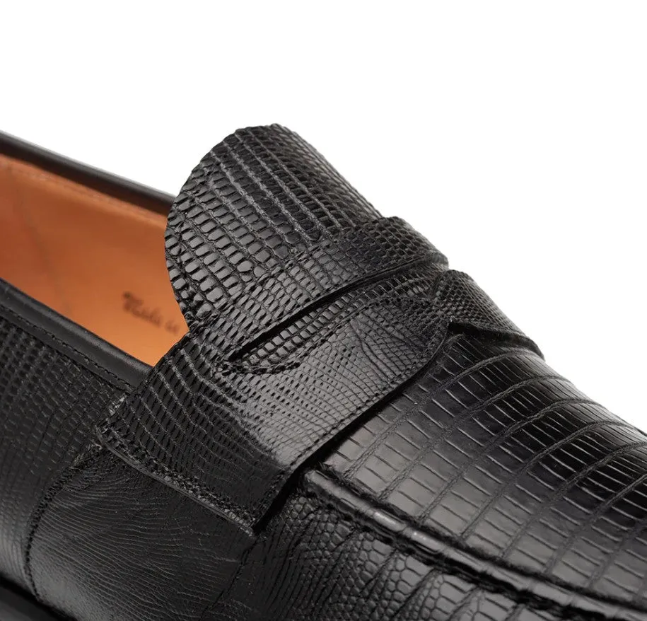 Style : Mocassin Mayor Lizard Penny Noir