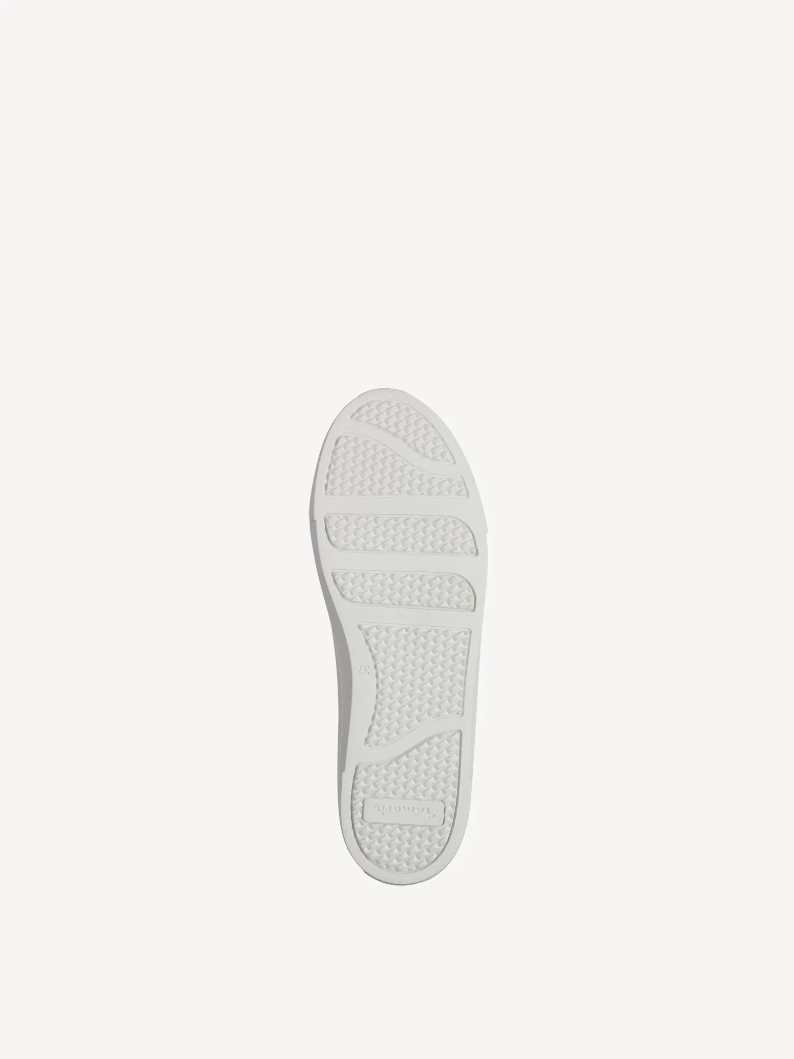 Tamaris White Pearl Trainer à Enfiler